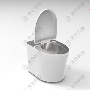 真空坐便器-不锈钢